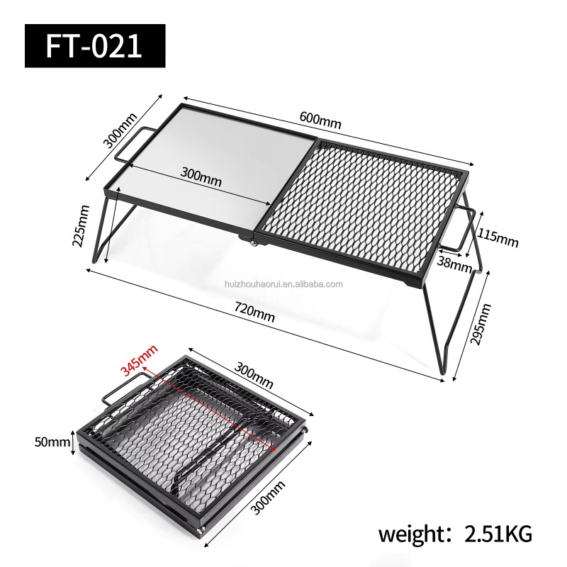 Camping Cooking Over Fire - Hot Sale Outdoor Camping Cooking Grate
