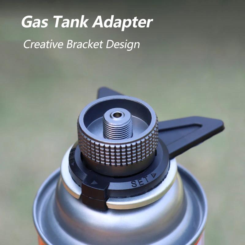 Camping Cooking Heater - Camping Burner Adaptor Outdoor Tourist Gas