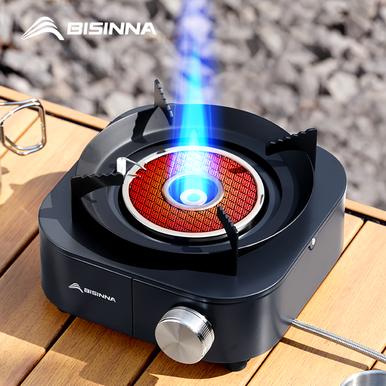 Camping Cooking Heater - BISINNA 4000W High-power Infrared Stove Portable