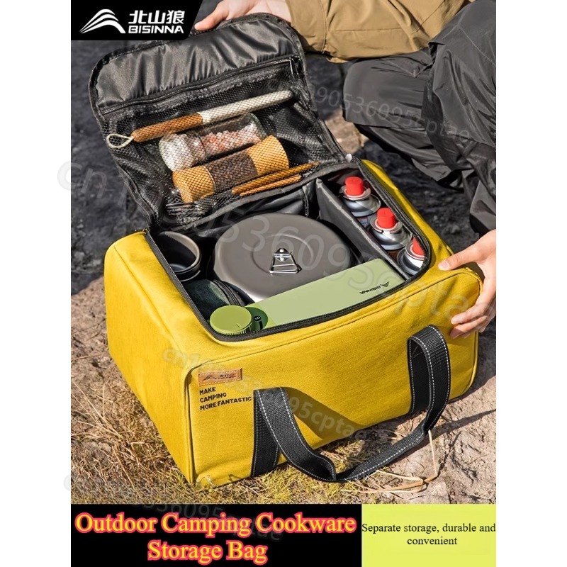 Camping Cooking Ware Set - Portable Camping Cookware Set Lightweight Outdoor