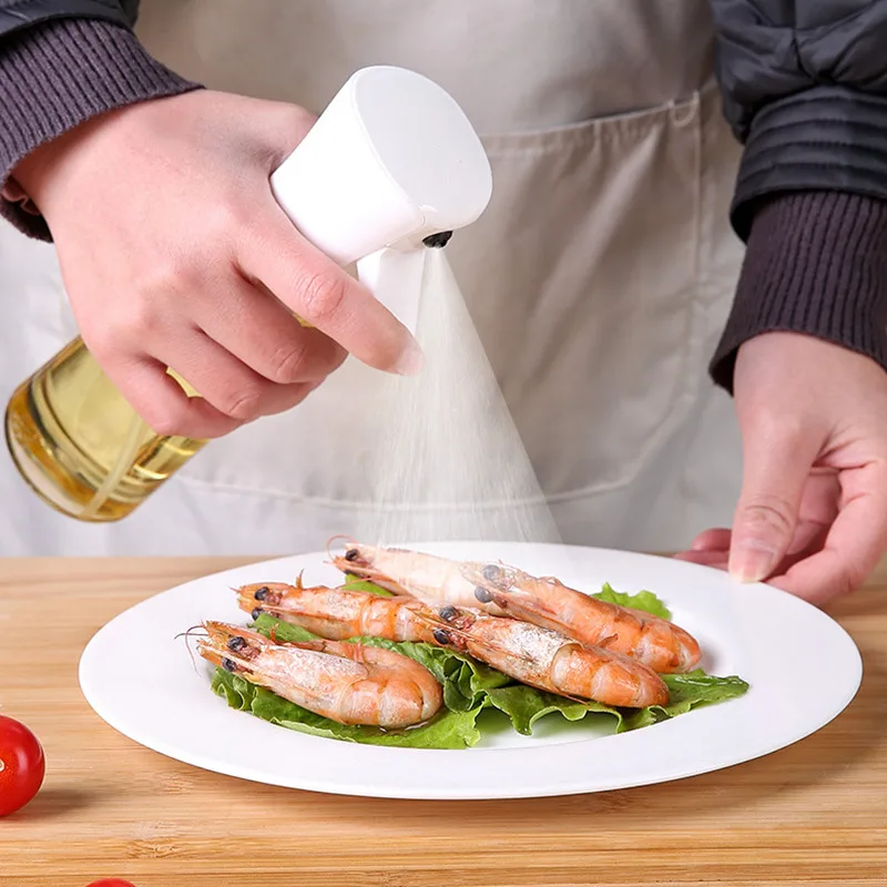 Camping Cooking Oil Container - 1pc 200ml/300ml Oil Spray Bottle Kitchen