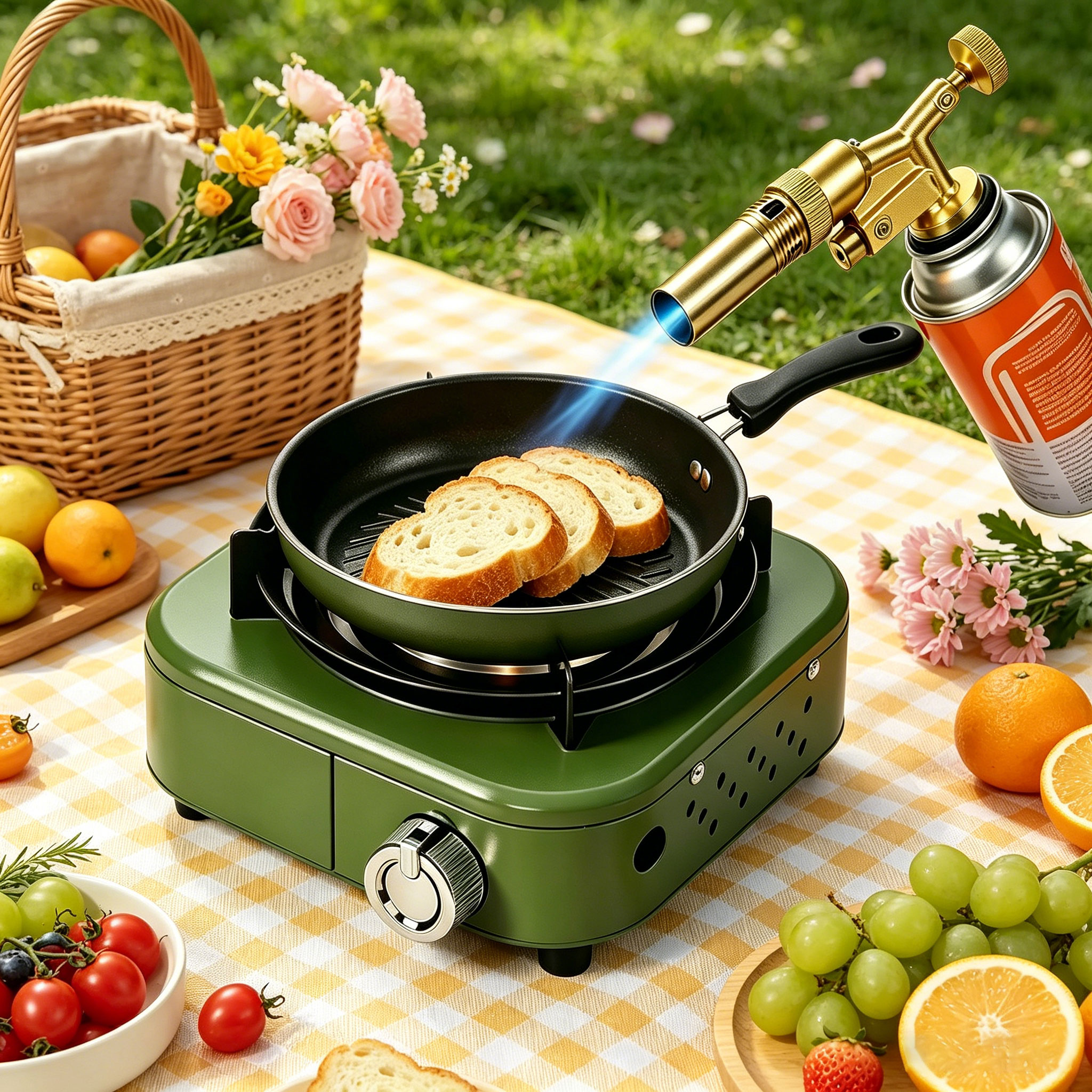 Beiyue 2026 Portable Gas Campi - Camping Cooking Windshield ulasan dan harga