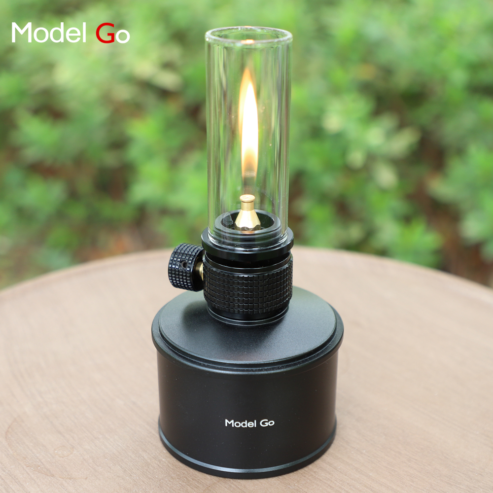 Camping Glass Gas Light Large  - Camping Cooking With Gas ulasan dan harga