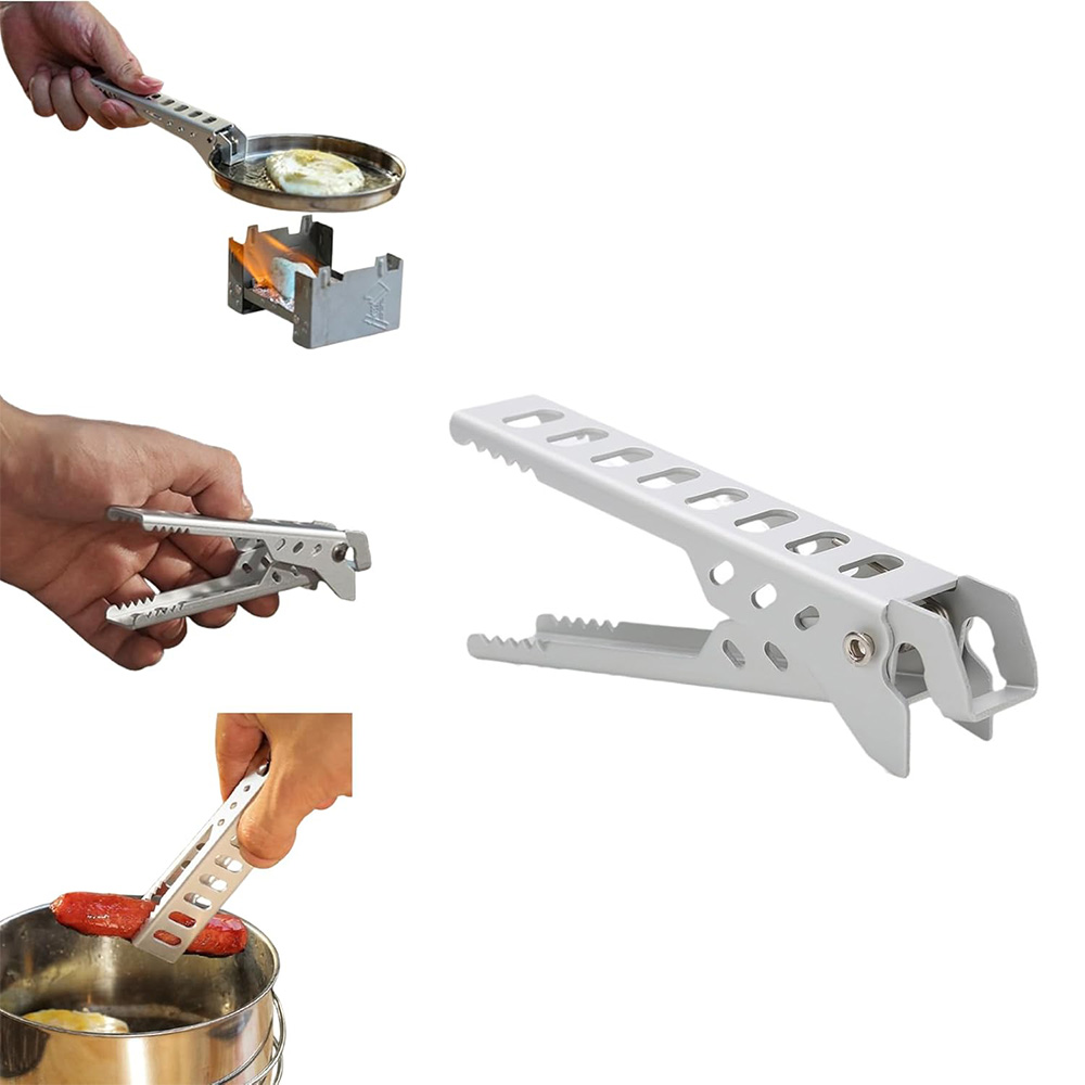 Outdoor Heat-resistant Pot Gri - Camping Cooking Pot Stainless Steel ulasan dan harga