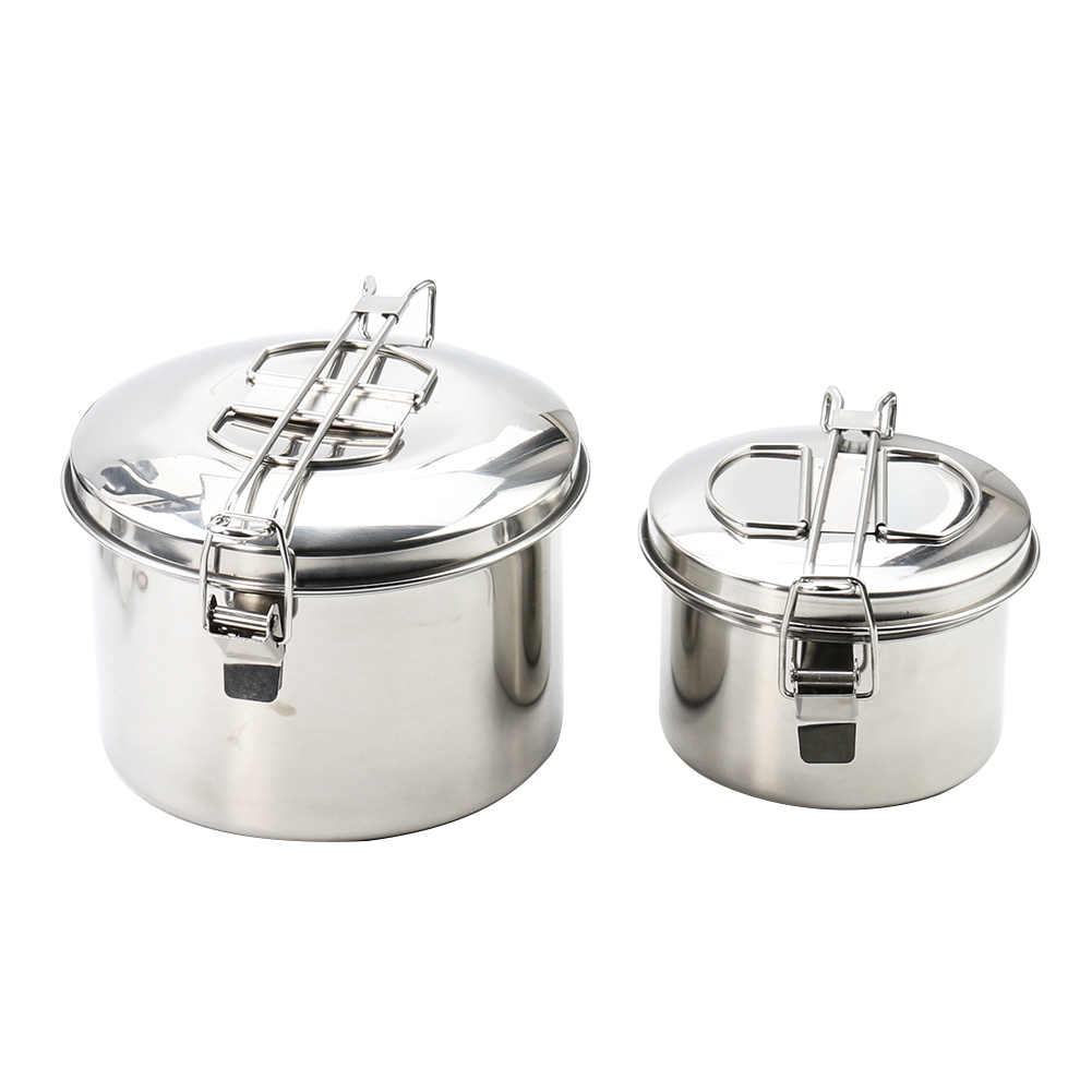 Stainless Steel Camping Hangin - Camping Hanging Cooking Pot ulasan dan harga