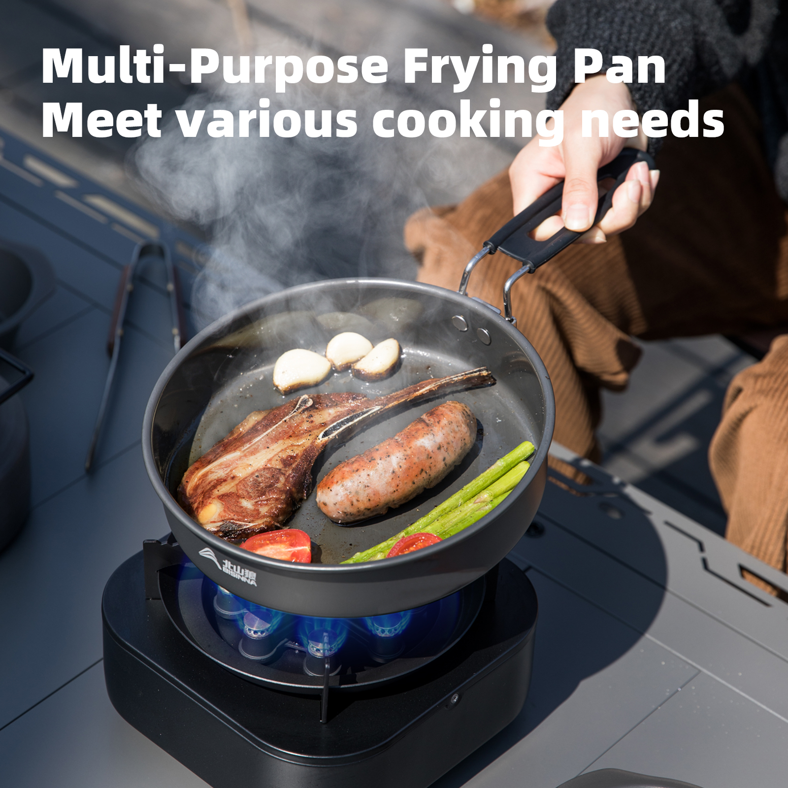 BISINNA Micro Pressure Camping - Camping Cooking And Dining Set ulasan dan harga