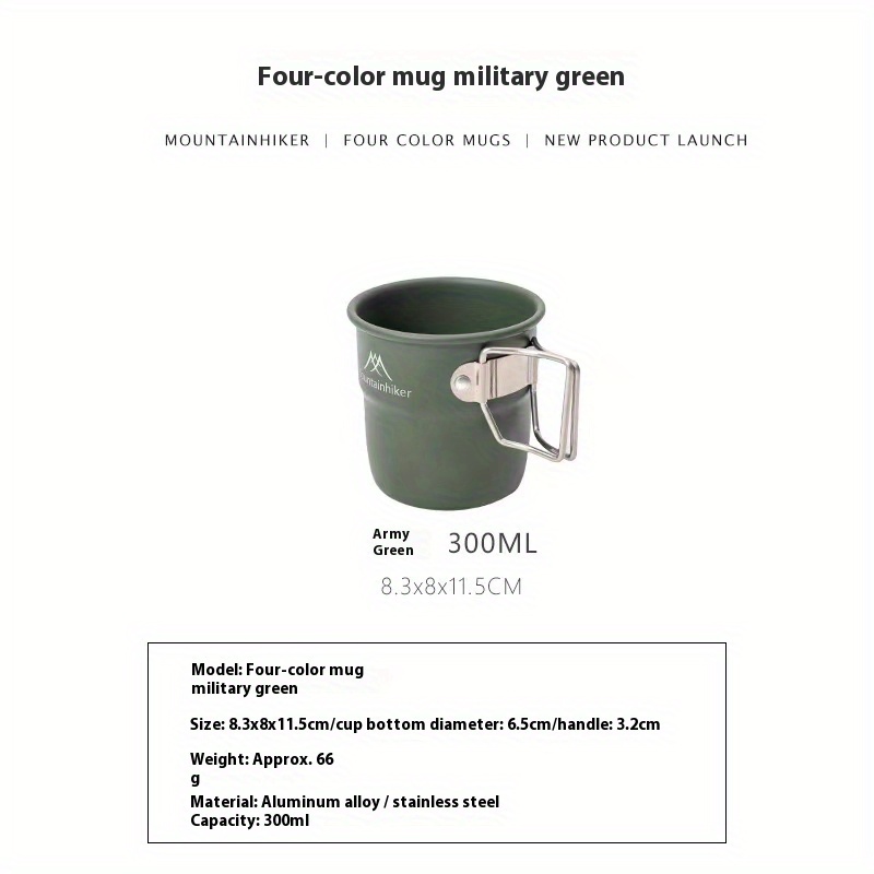 Mountainhiker Camping Cups Alu - Camping Cooking And Dining Set ulasan dan harga