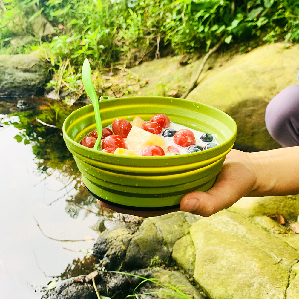 Outdoor Camping Folding Pot, S - Camping Cooking Pot Stainless Steel ulasan dan harga