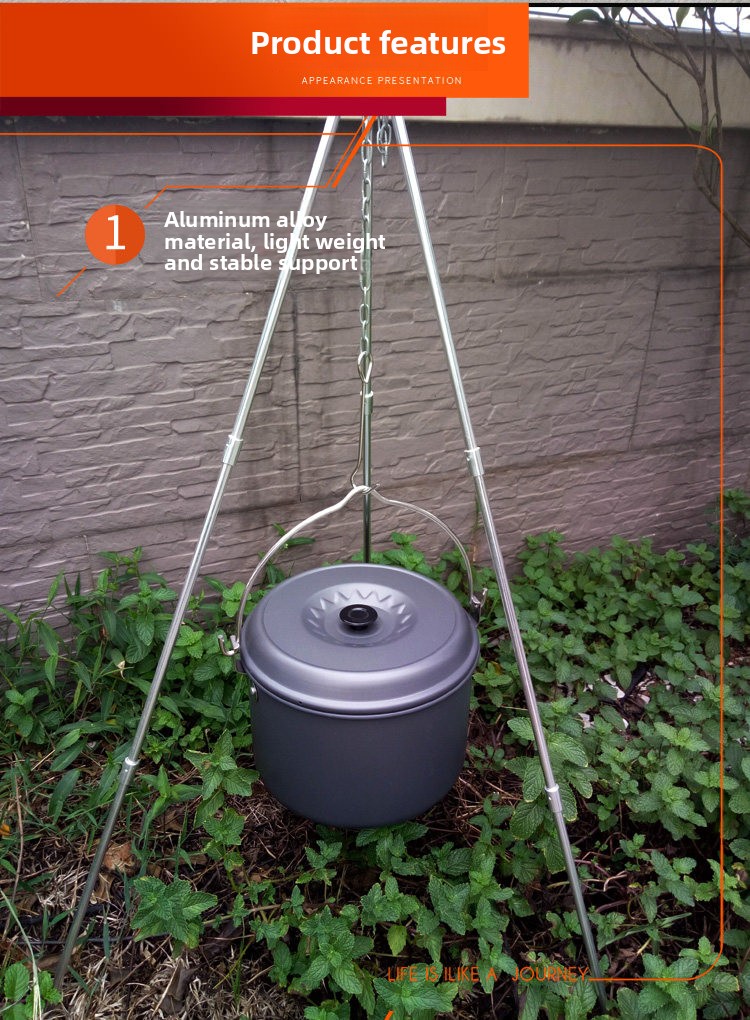2026Bulin Hanging Pot Outdoor  - Camping Hanging Cooking Pot ulasan dan harga