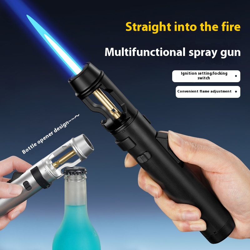Metal Windproof Jet Flame Ligh - Camping Cooking With Gas ulasan dan harga
