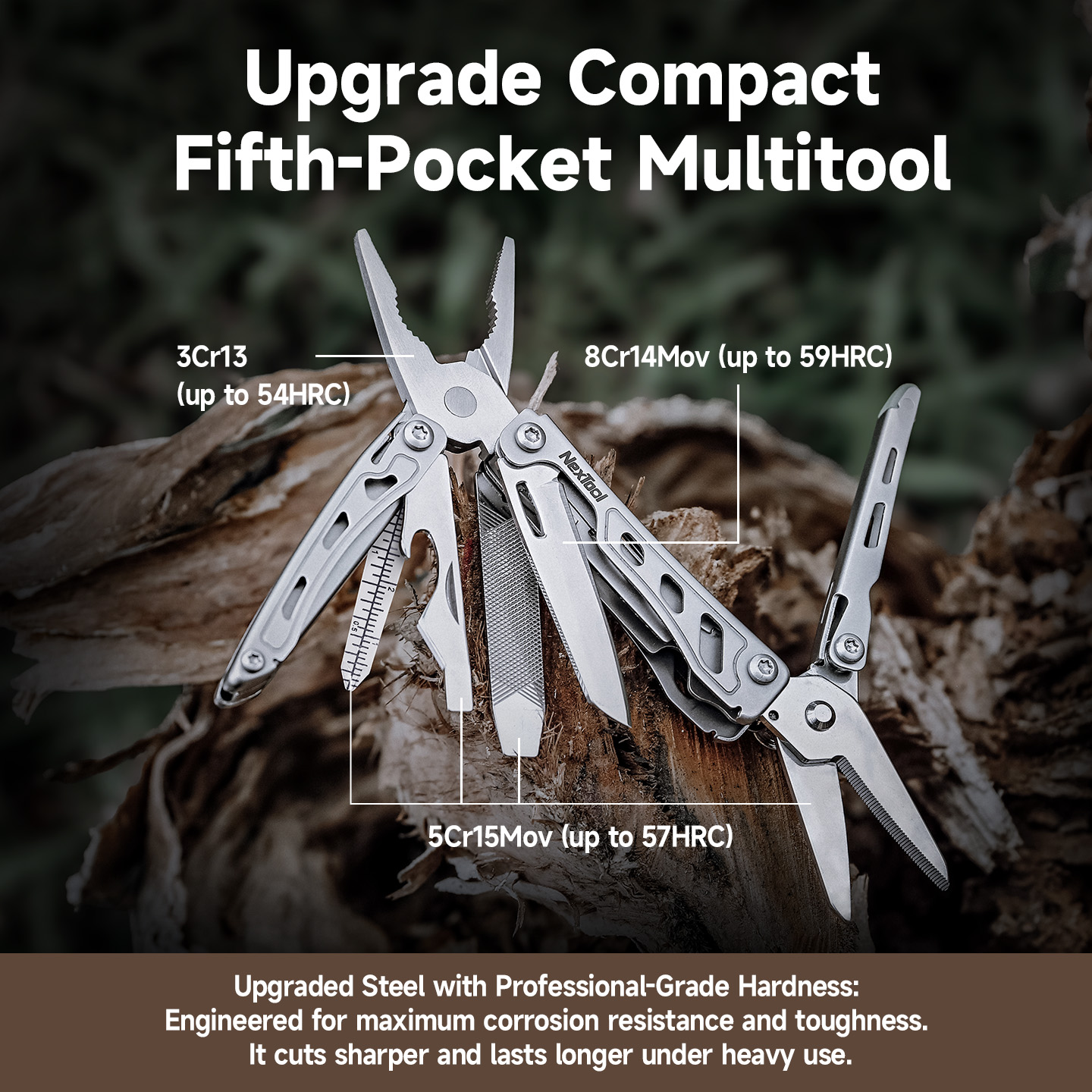 New NexTool Mini Flagship F12  - Camping Cooking Knife Set ulasan dan harga