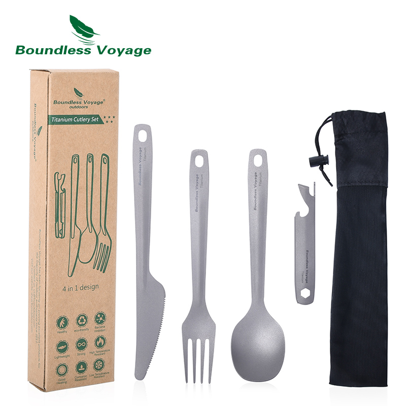 Boundless Voyage Utility Cutle - Camping Cooking Cutlery Set ulasan dan harga