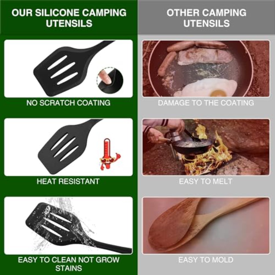 Camping Essentials Cookware Co - Camping Cooking Mess Kit ulasan dan harga
