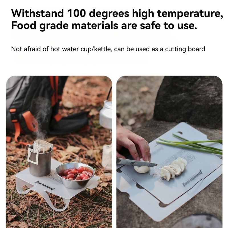 Outdoor PP Board Folding Table - Camping Cooking And Dining Set ulasan dan harga