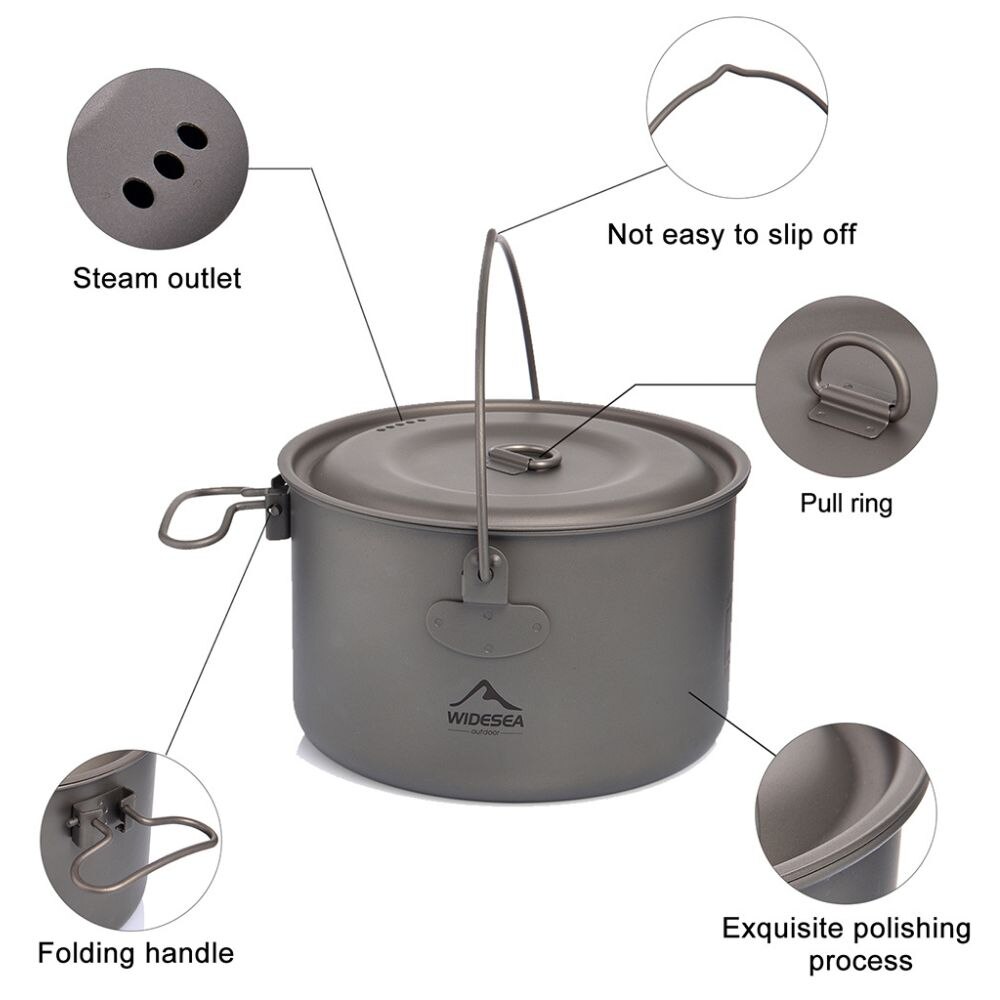 Widesea Camping Tableware Tita - Camping Cooking Ware Set ulasan dan harga