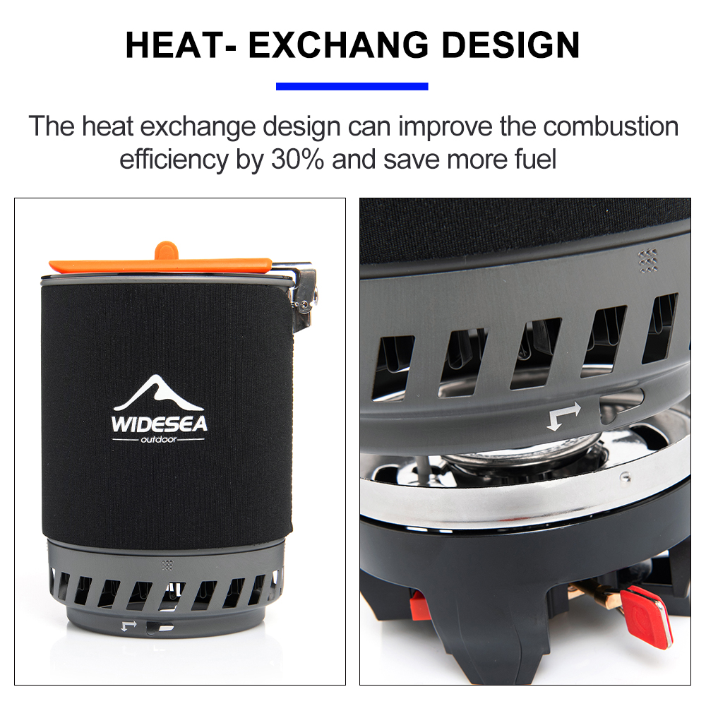 Widesea Camping Cooking System - Camping Cooking Ware Set ulasan dan harga
