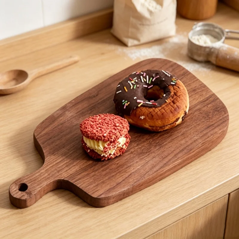 Black Walnut Solid Wood Choppi - Camp Cutting Board ulasan dan harga