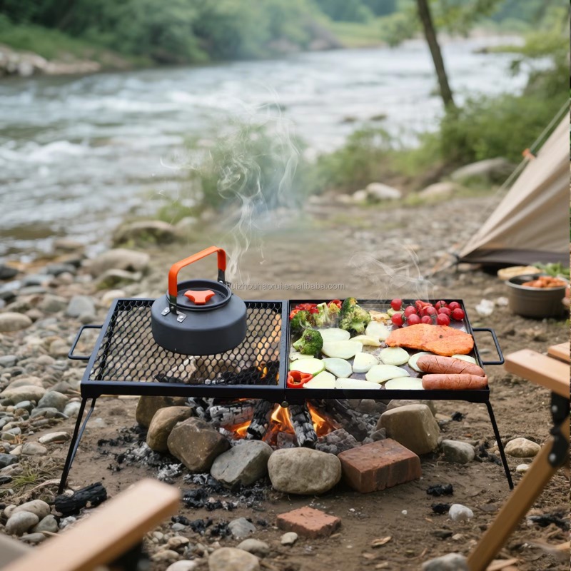 Hot Sale  Outdoor Camping Cook - Camping Cooking Over Fire ulasan dan harga