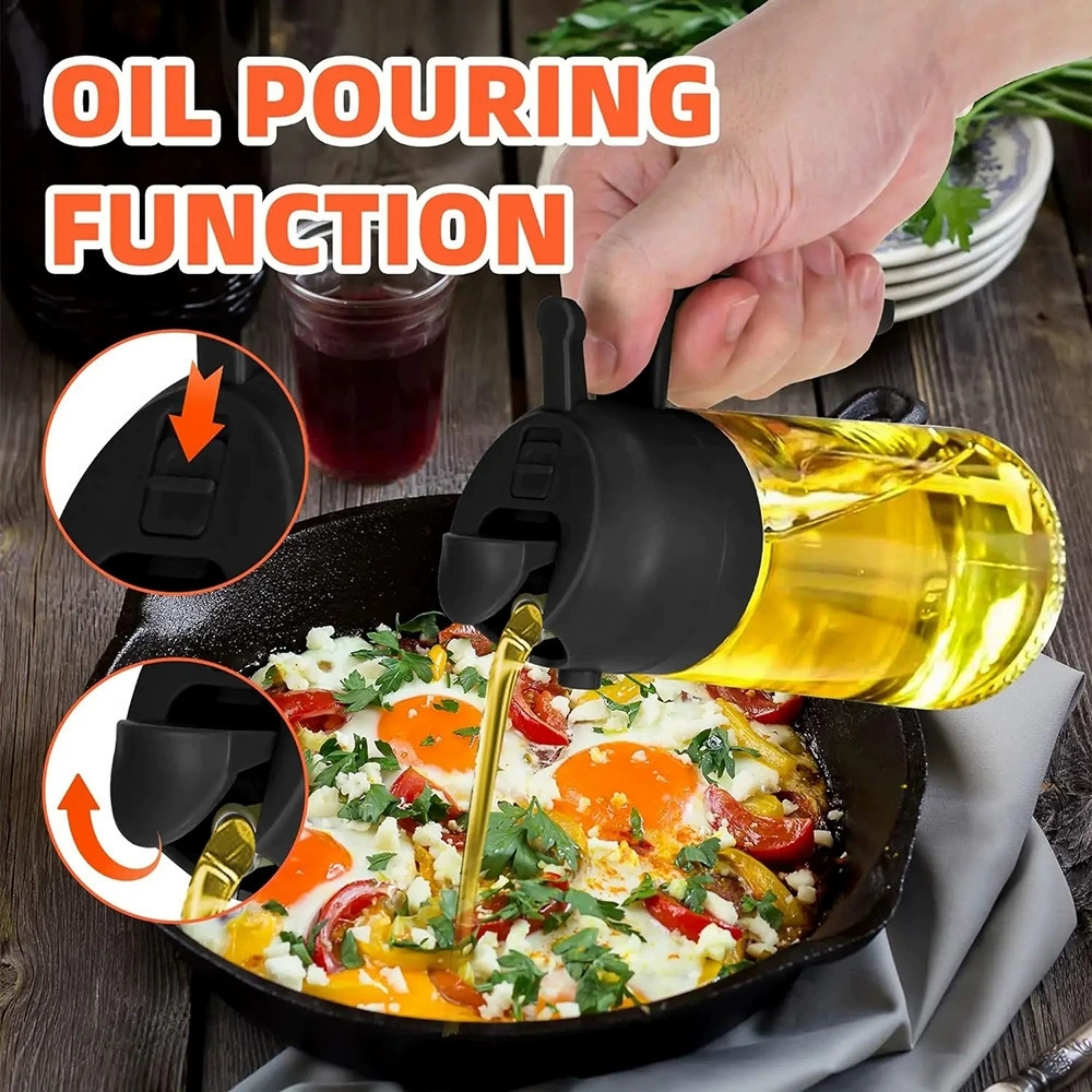 470ml Oil Spray Bottle Kitchen - Camping Cooking Oil Container ulasan dan harga