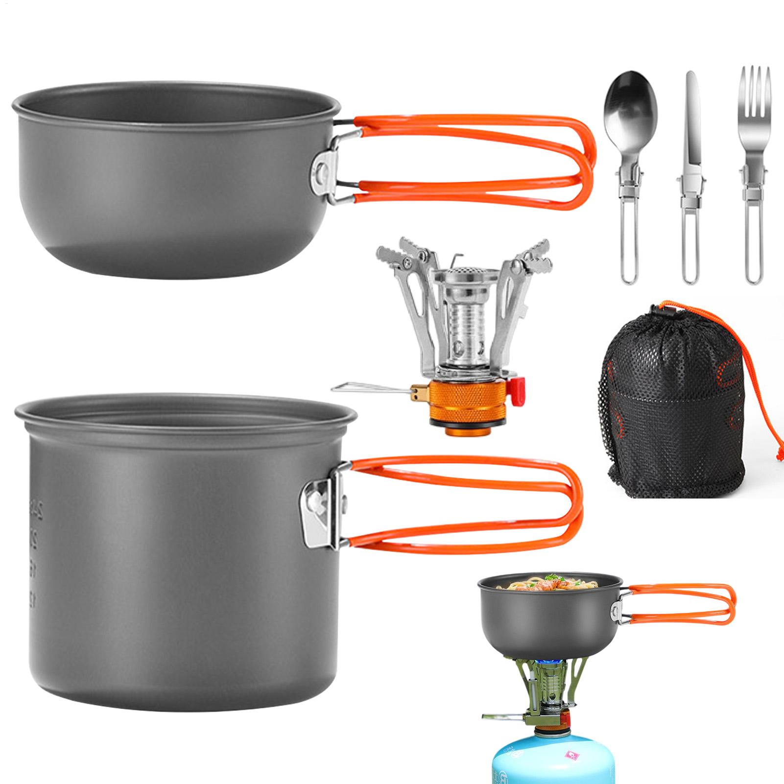 Portable Camping Cookware Set  - Camping Cooking Knife Set ulasan dan harga