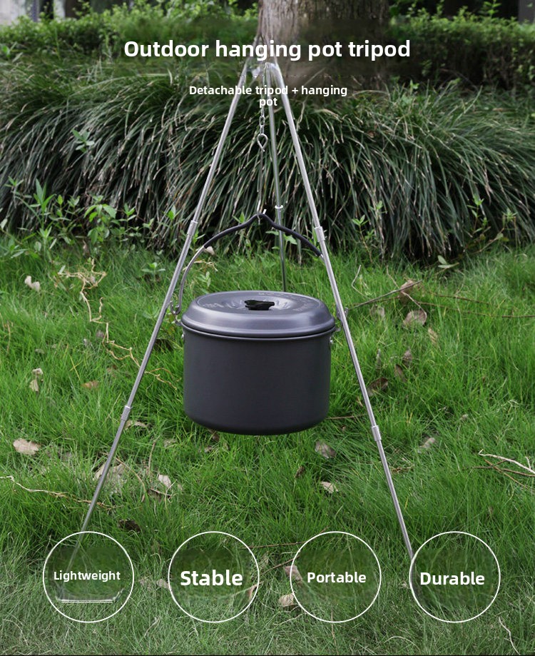 Bulin Hanging Pot Outdoor Set  - Camping Hanging Cooking Pot ulasan dan harga