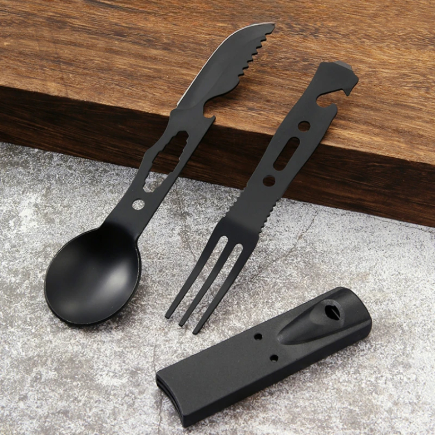 Outdoor Set Multi functional C - Camping Cooking Knife Set ulasan dan harga