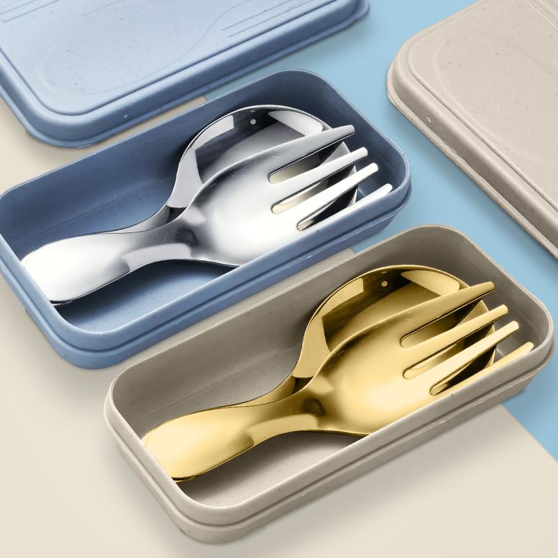 Stainless Steel Tableware Set  - Camping Cooking Cutlery Set ulasan dan harga