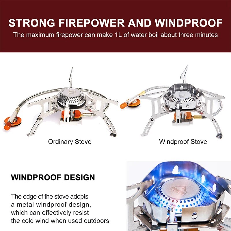 Widesea Camping Burner 3200W W - Camping Cooking Heater ulasan dan harga