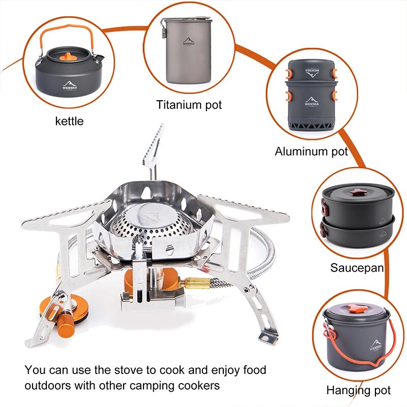 Widesea Camping Burner 3200W W - Camping Cooking Heater ulasan dan harga