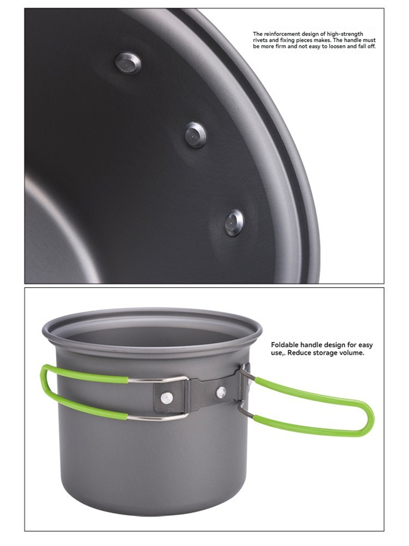 BRS-T15A Camping Cookware Mess - Camping Cooking Mess Kit ulasan dan harga