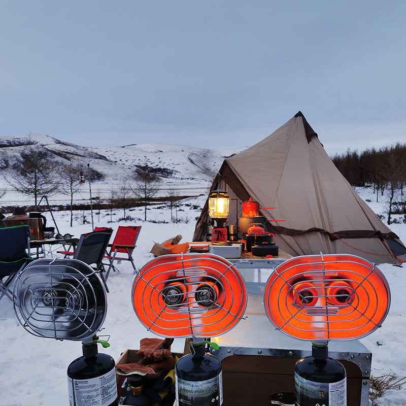 BRS-H22 Double2026 Head Outdoo - Camping Cooking Heater ulasan dan harga