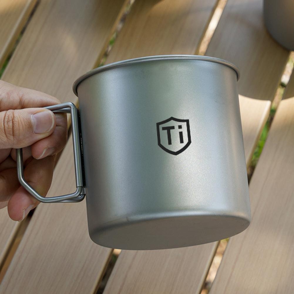 Camping Mug Titanium Cup Touri - Camping Cooking And Dining Set ulasan dan harga