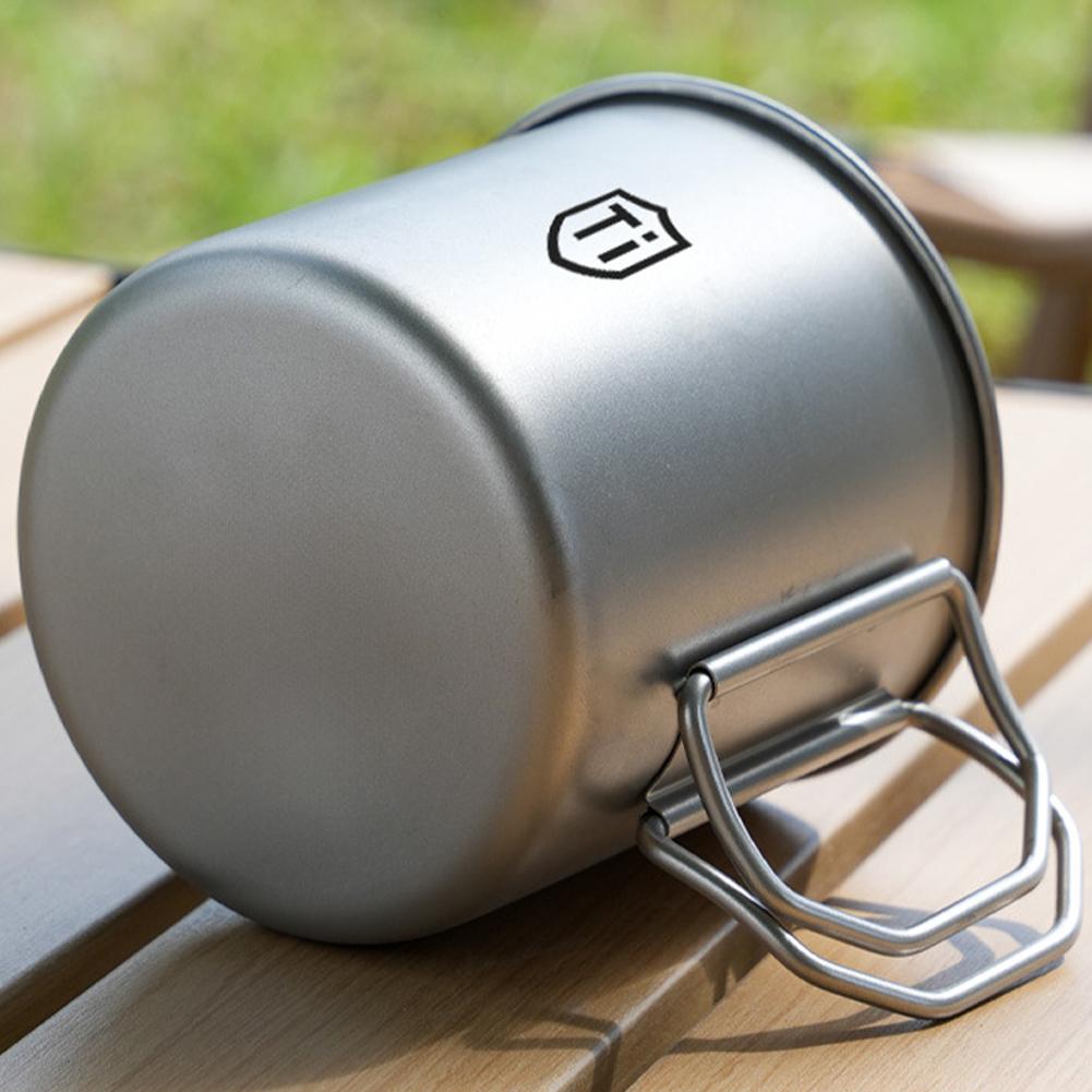 Camping Mug Titanium Cup Touri - Camping Cooking And Dining Set ulasan dan harga