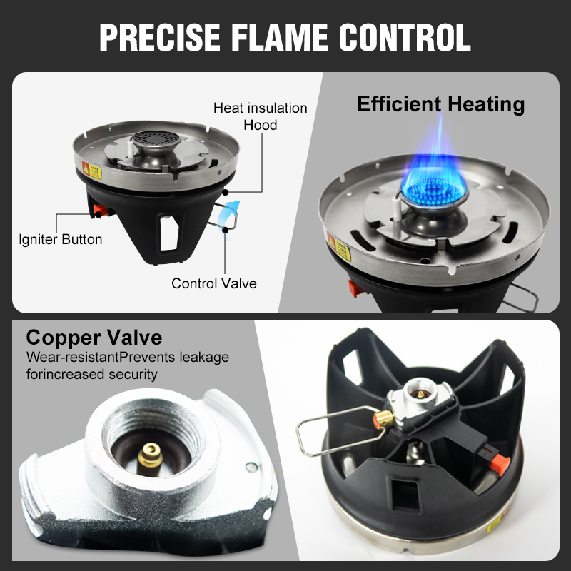WESTTUNE Outdoor Cooking Syste - Camping Cooking Windshield ulasan dan harga