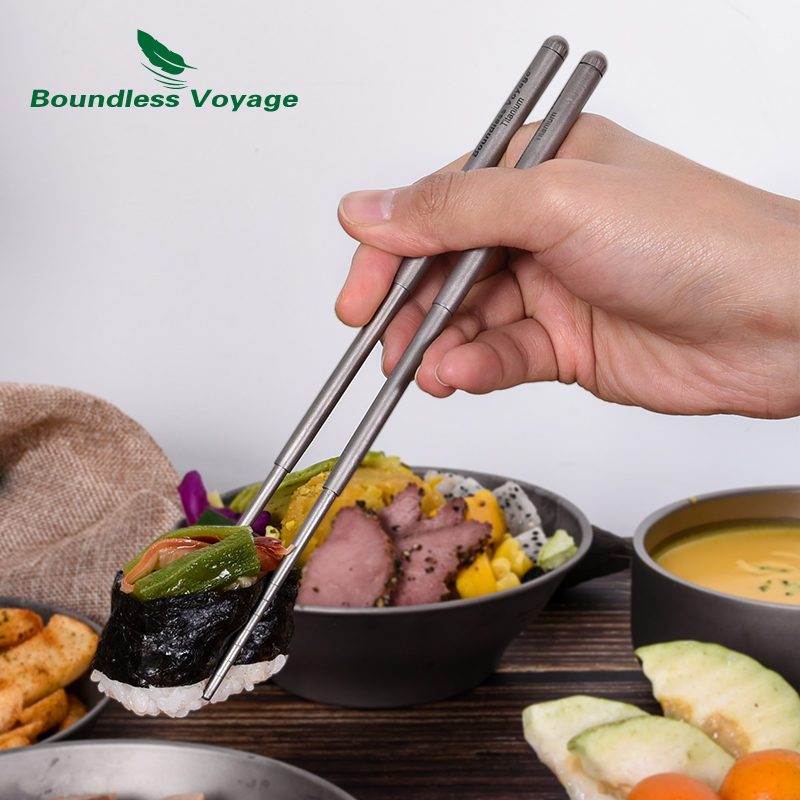 Boundless Voyage Titanium Camp - Camping Cooking Knife Set ulasan dan harga