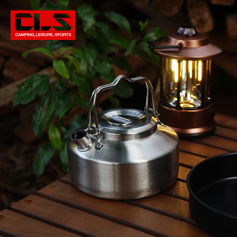 CLS Outdoor 0.9L Stainless Ste - Camping Cooking Pot Stainless Steel ulasan dan harga