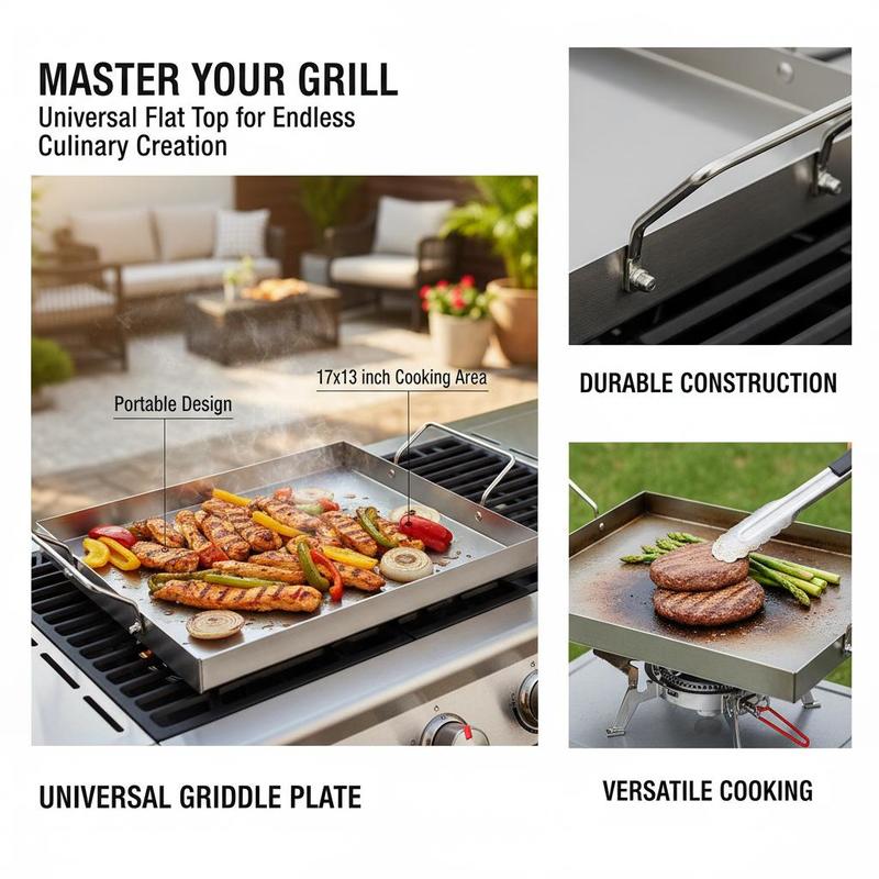 Free Shipping-Rectangular Flat - Camping Cooking With Gas ulasan dan harga