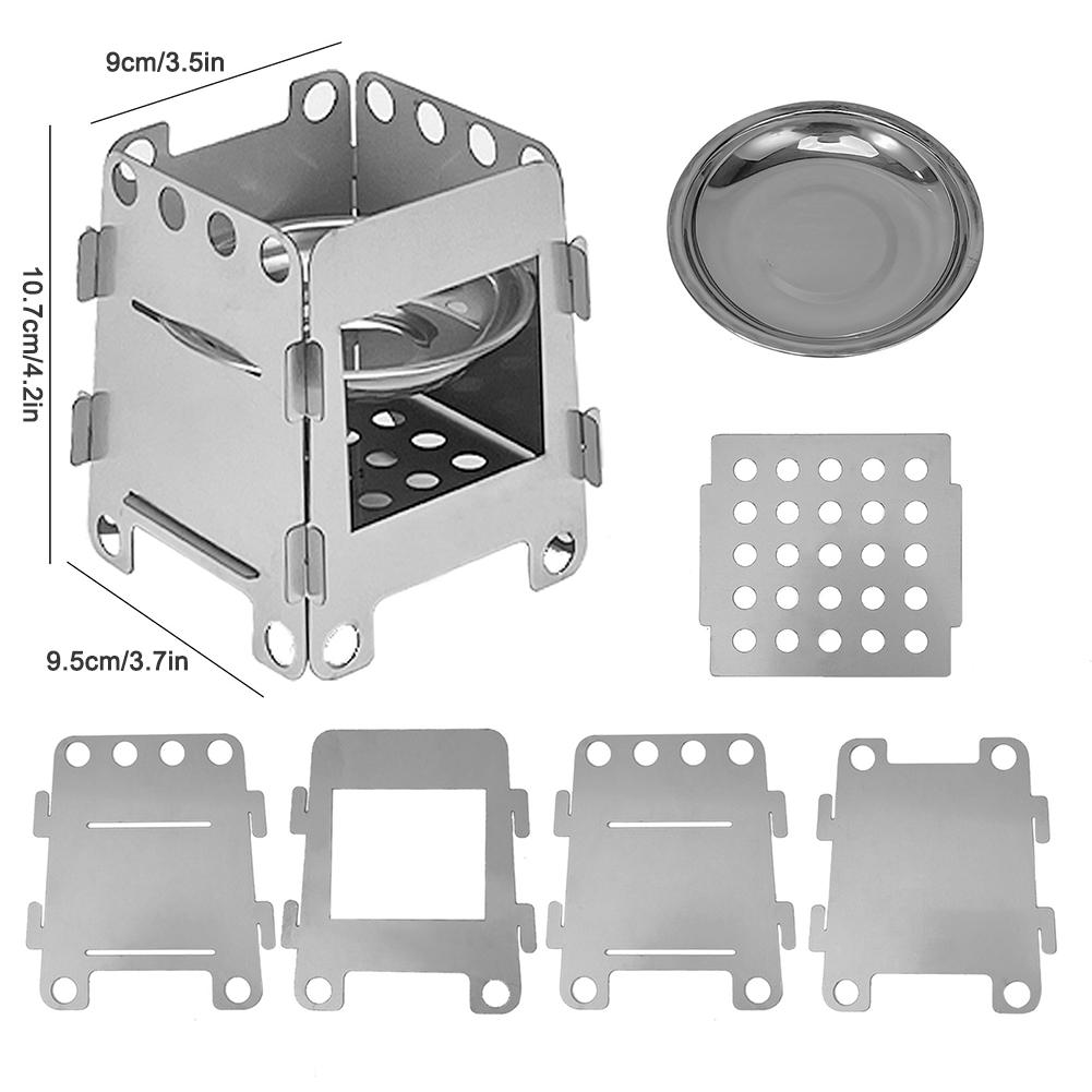 Folding Camping Wood Stove Por - Camping Cooking Heater ulasan dan harga