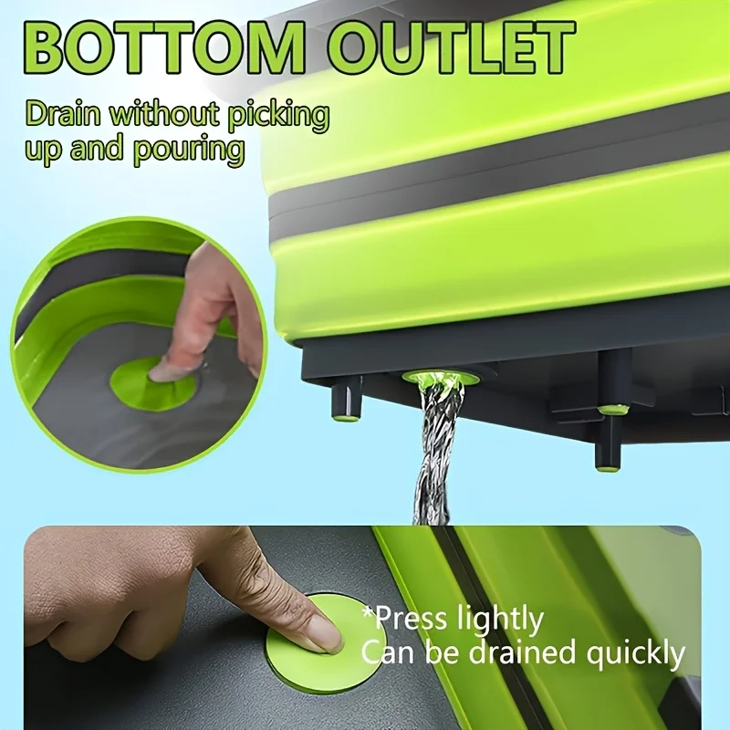 Portable Foldable Water Basin  - Camp Cutting Board ulasan dan harga