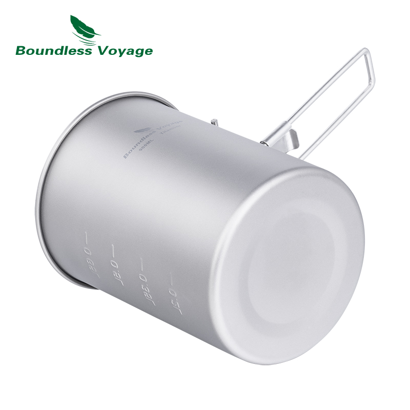 Boundless Voyage 900ml Titaniu - Camping Cooking Pot Stainless Steel ulasan dan harga