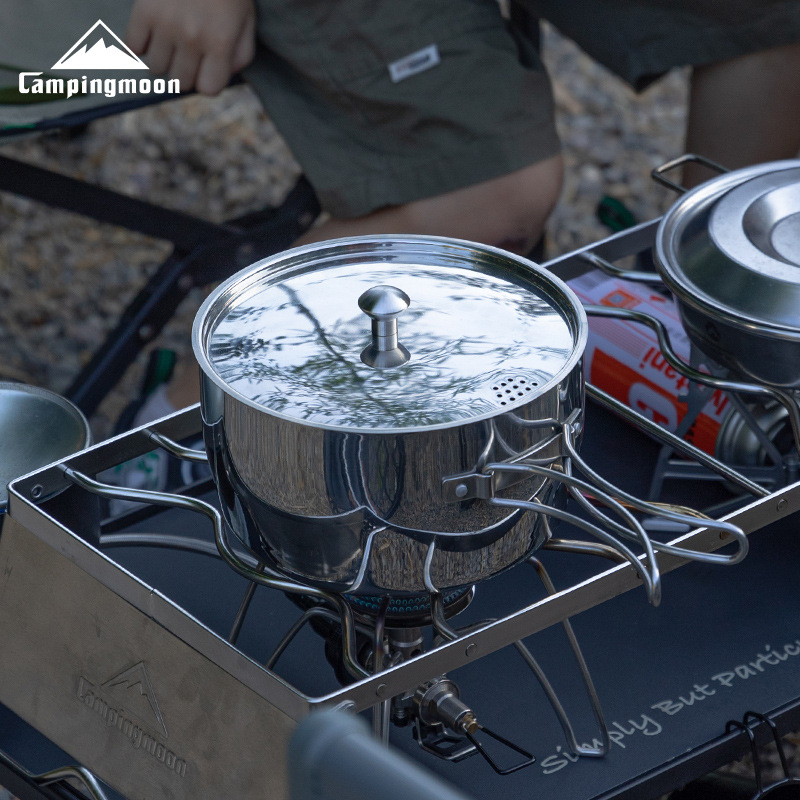 CC-18 thickened composite stai - Camping Cooking Pot Stainless Steel ulasan dan harga