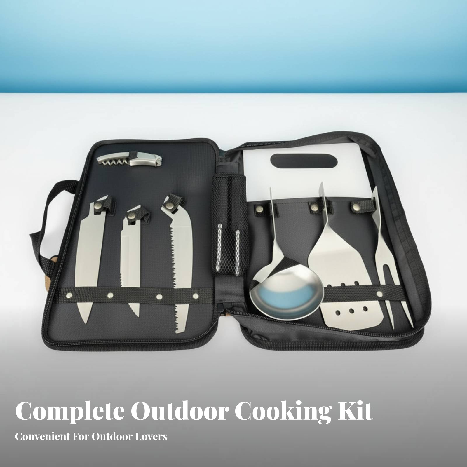Outdoor Cooking Utensil Set, P - Camping Cooking Knife Set ulasan dan harga