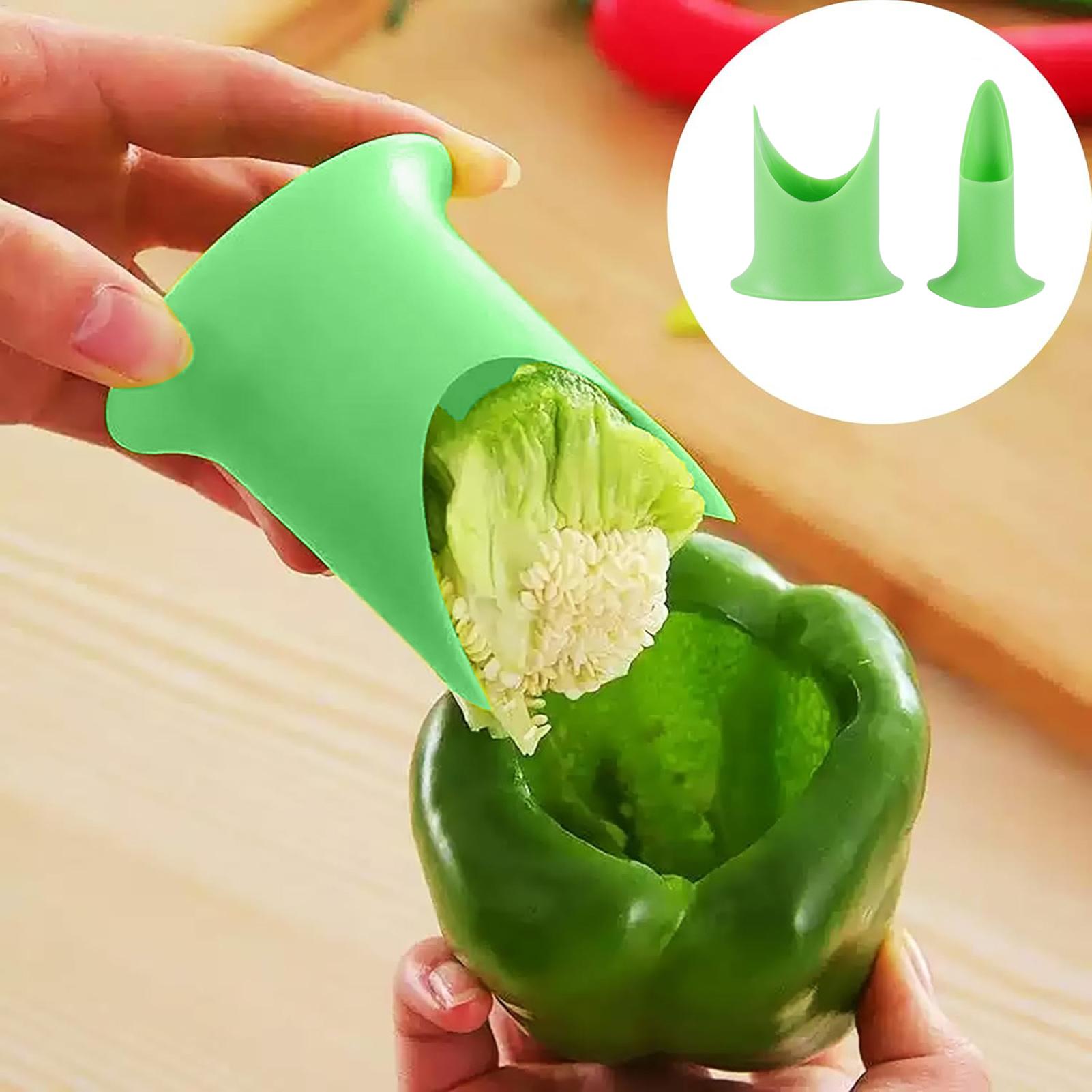Pepper Corer Practical Efficie - Camping Cooking Vegetables ulasan dan harga
