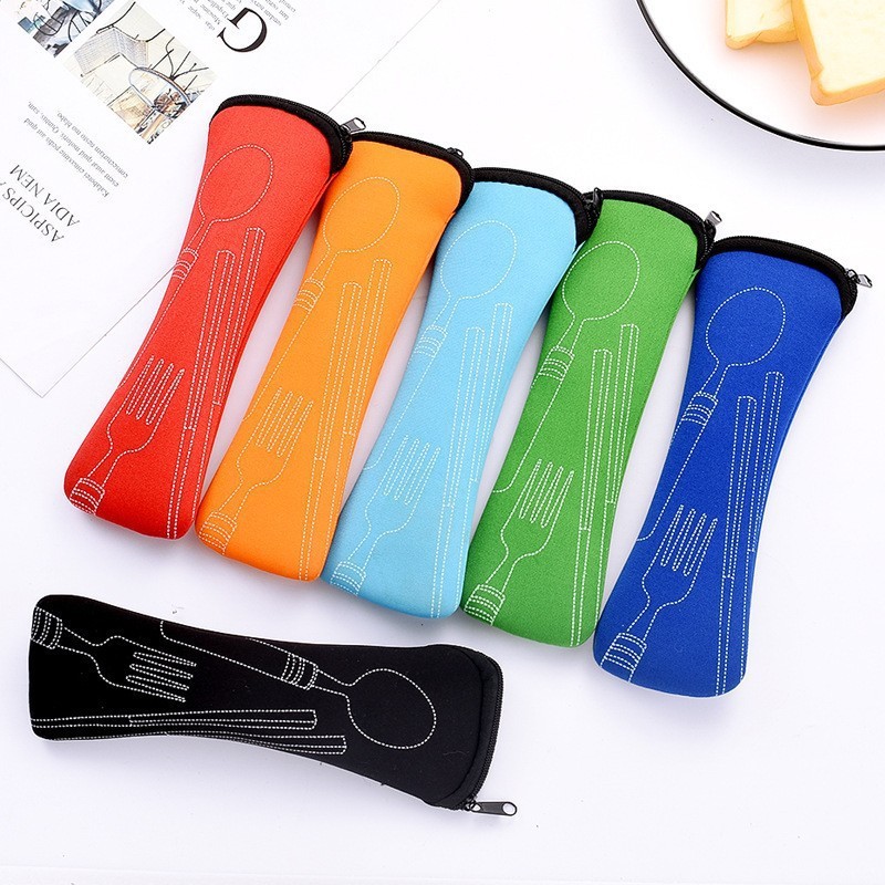 3Pcs/set Tableware Stainless S - Camping Cooking Knife Set ulasan dan harga