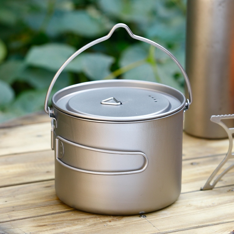 Outdoor Hanging Soup Pot Large - Camping Hanging Cooking Pot ulasan dan harga