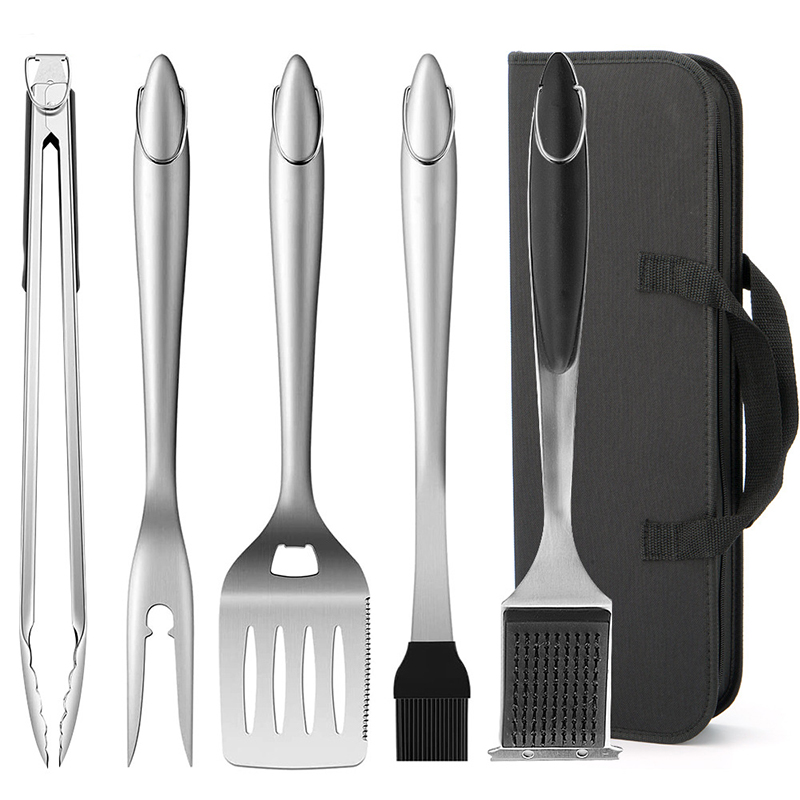 Stainless Steel Barbecue Tool  - Camping Cooking And Dining Set ulasan dan harga