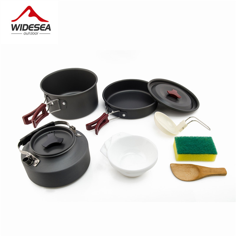 Widesea Camping Cookware Set O - Camping Cooking And Dining Set ulasan dan harga