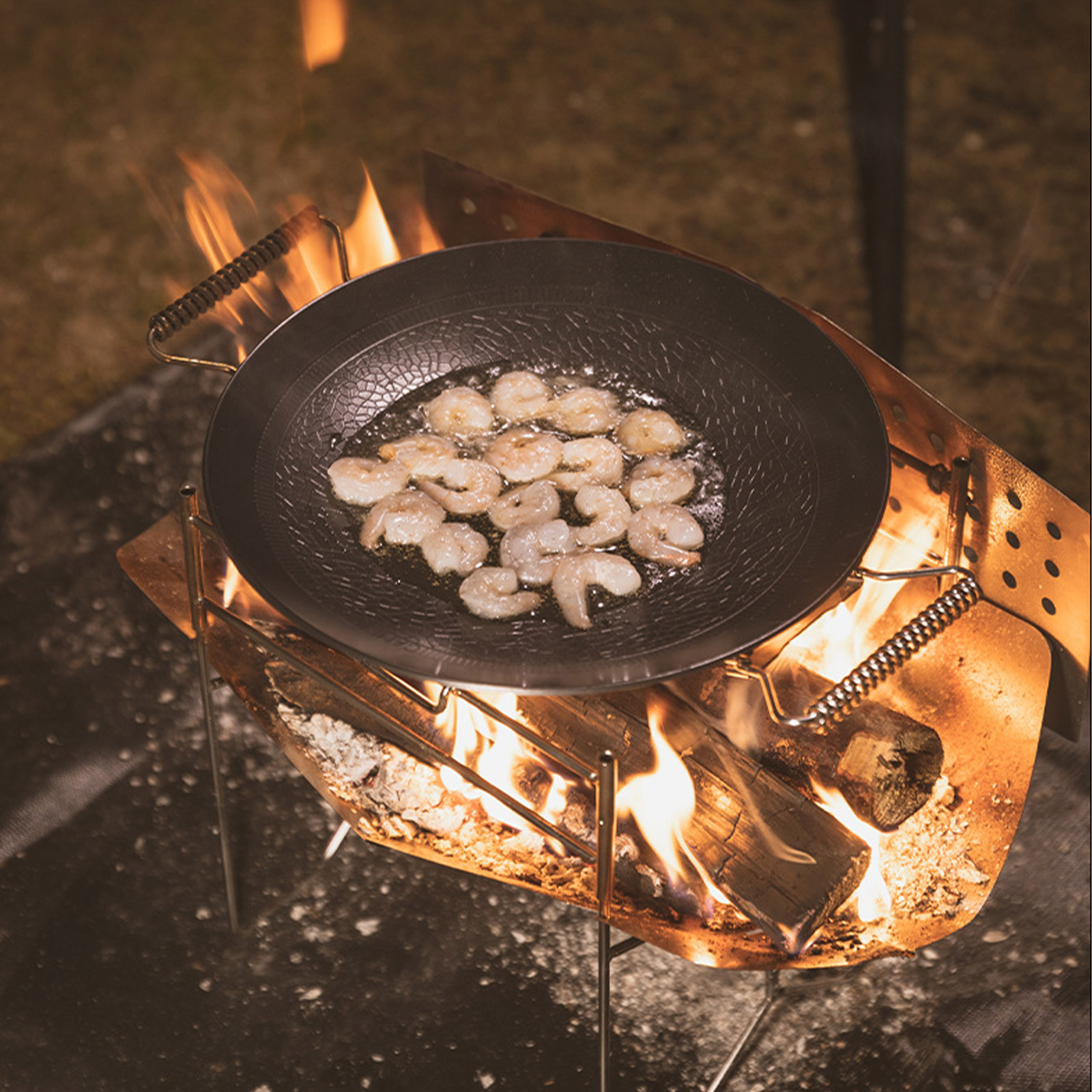 430 Stainless Steel Camping Wi - Camping Cooking Windshield ulasan dan harga