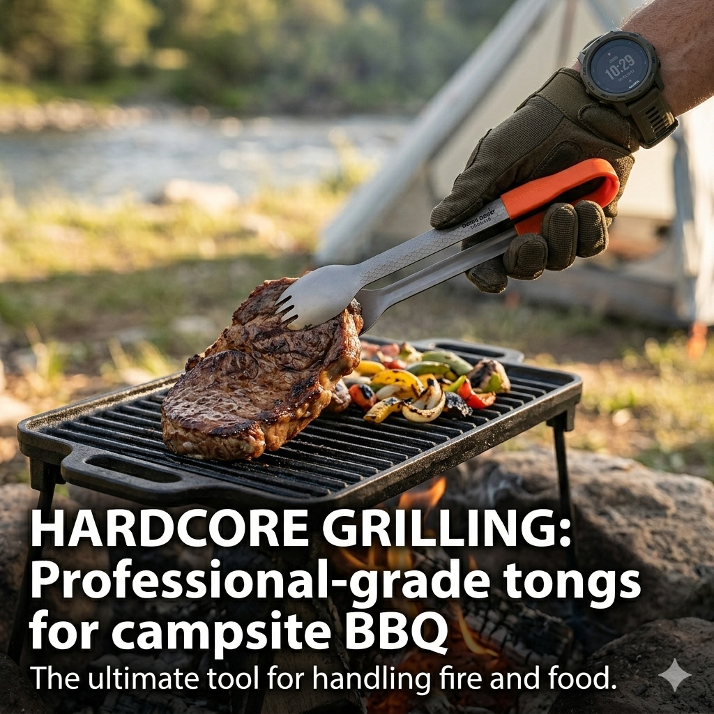DAWN DEER 3-in-1 Titanium Spor - Camping Cooking And Dining Set ulasan dan harga