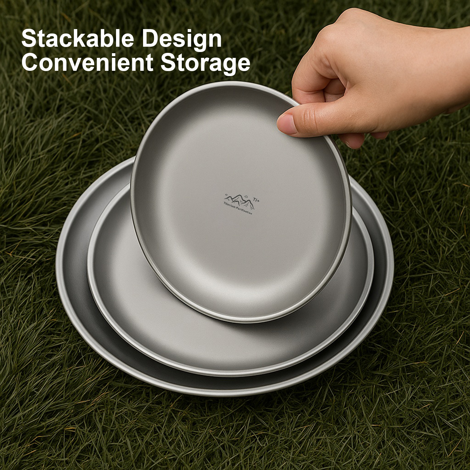 Portable Titanium Purified Sta - Camping Cooking Cutlery Set ulasan dan harga